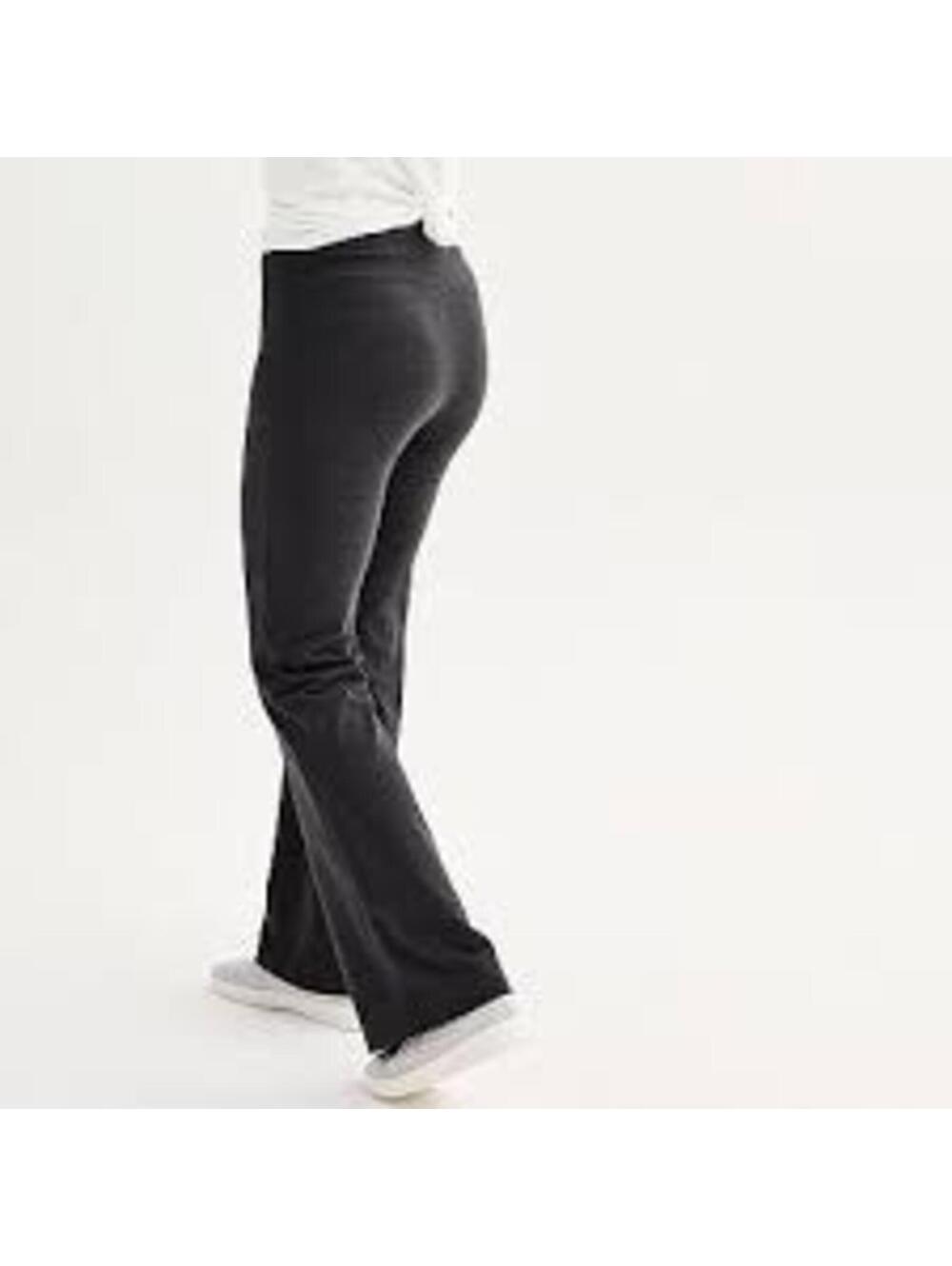 Spalding flare leg leggings size xl in a Heather gray